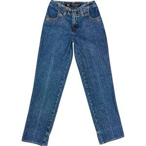 Vintage Rockies Western Jeans Slim Fit Blue Jeans High Rise Size 26 Long